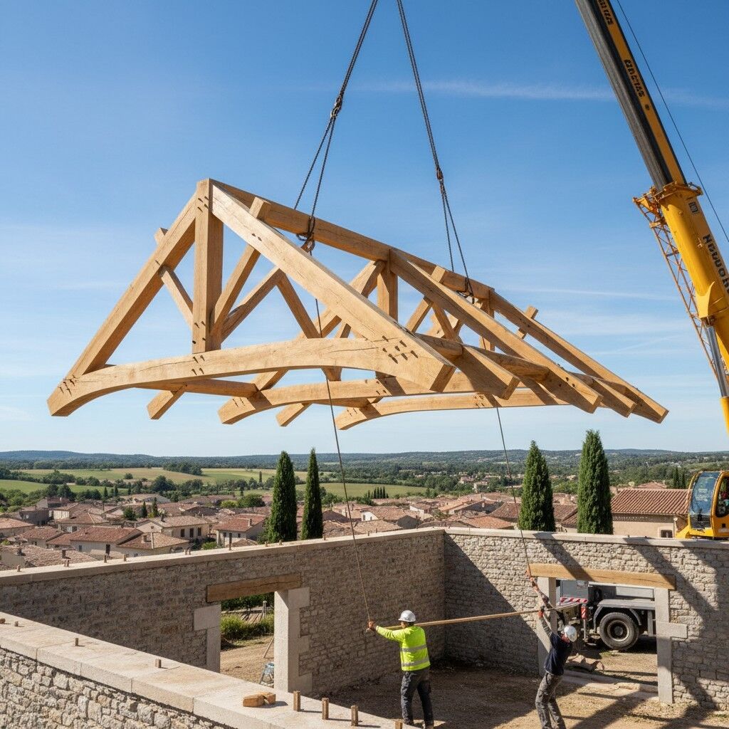 Projet de Charpentier - Photo 2